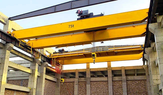 double girder overhead crane capacity range