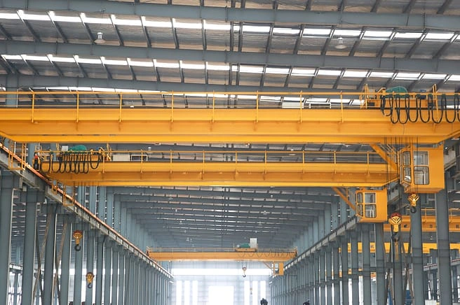 double girder overhead crane for heavy duty