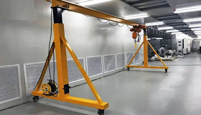 How much weight can a portable gantry crane lift? How much weight can a portable gantry crane lift?