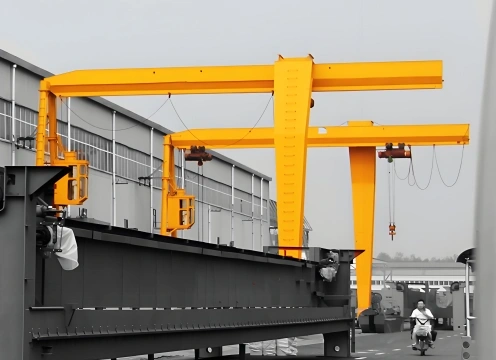 semi-portal crane