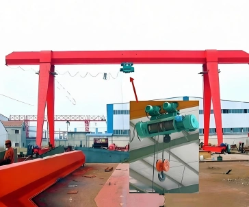 Single Beam Hoist Gantry Crane
