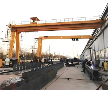  double-girder semi-gantry crane
