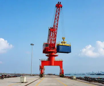 Single Jib Portal Container Crane